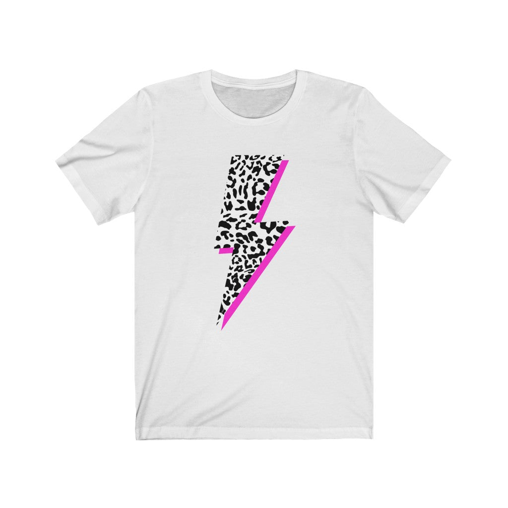 Pink Lightning bolt stanely cup Unisex t-shirt – Abbicreates Studio