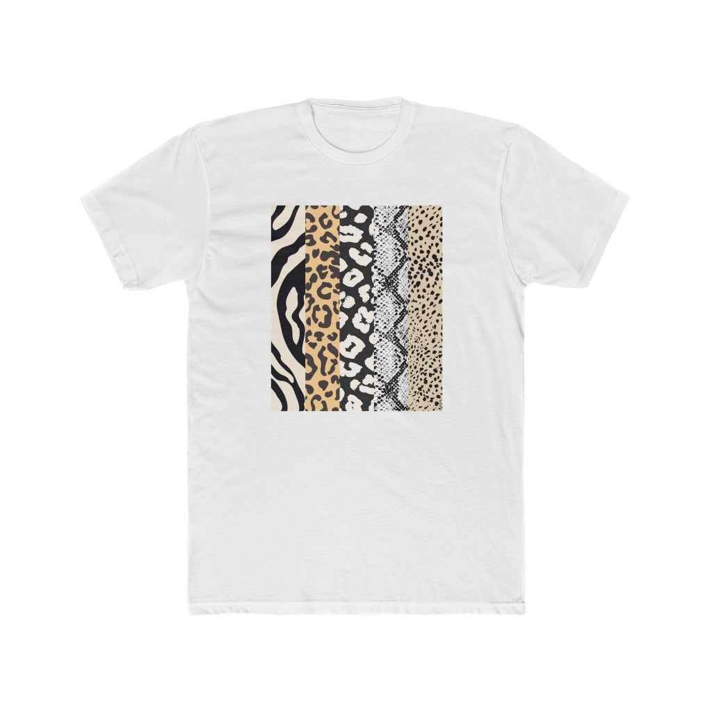 Short-Sleeve Animal Embroidered T-Shirt