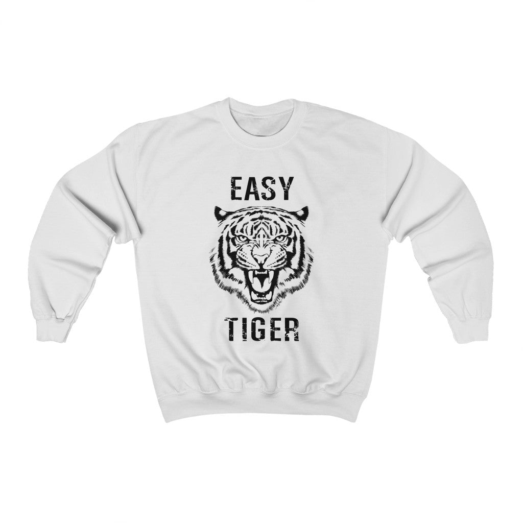 Easy Tiger Black Distressed Unisex Sweatshirt – Always Stylish Mama